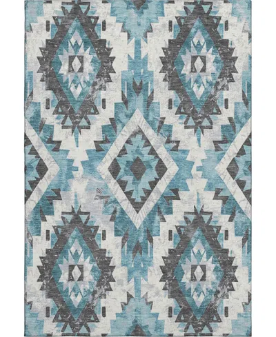 Addison Mayfield Amf1878 8' X 10' Area Rug In Blue