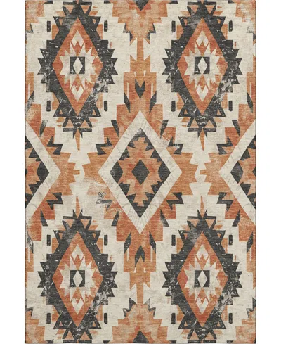 Addison Mayfield Amf1878 8' X 10' Area Rug In Brown