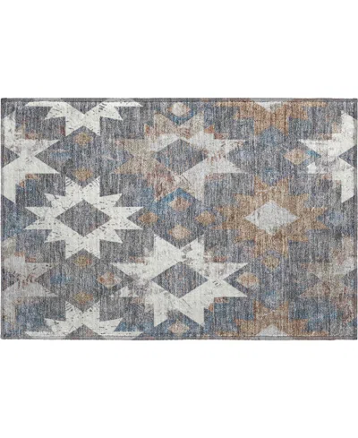 Addison Mayfield Amf1879 1'8" X 2'6" Area Rug In Gray