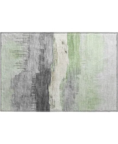 Addison Mayfield Amf1880 1'8" X 2'6" Area Rug In Purple