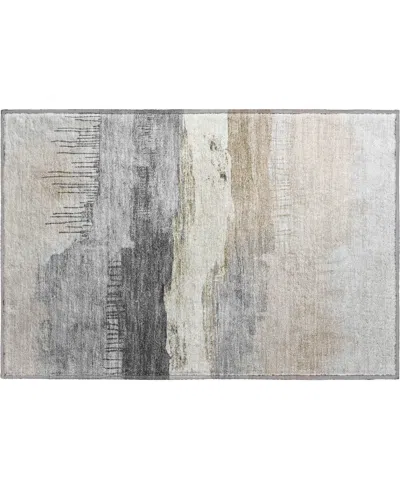 Addison Mayfield Amf1880 1'8" X 2'6" Area Rug In Gray