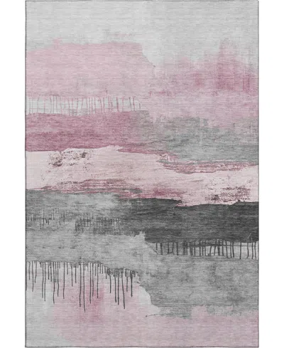 Addison Mayfield Amf1880 3' X 5' Area Rug In Pink