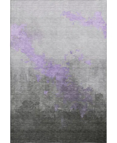 Addison Mayfield Amf1881 2'6" X 3'10" Area Rug In Purple