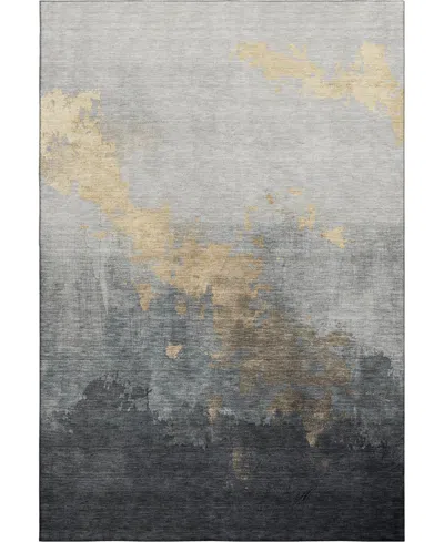 Addison Mayfield Amf1881 3' X 5' Area Rug In Gold