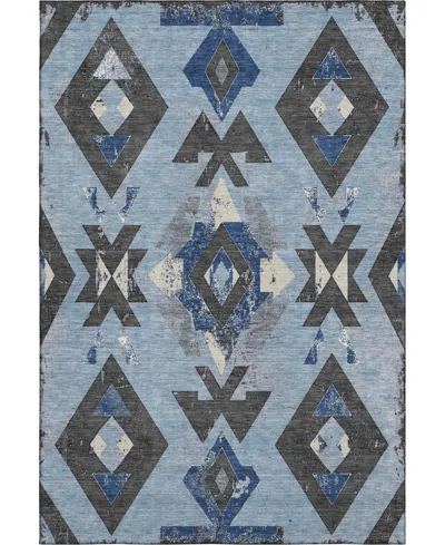 Addison Mayfield Amf1882 2'6" X 3'10" Area Rug In Blue