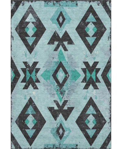 Addison Mayfield Amf1882 5' X 7'6" Area Rug In Blue