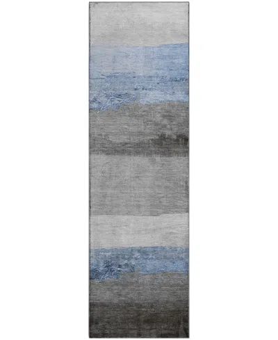 Addison Mayfield Amf1883 2'3" X 7'6" Runner Area Rug In Green