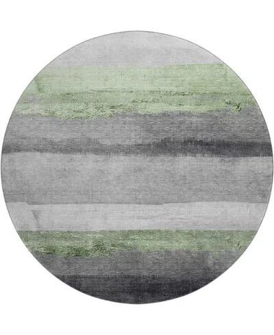 Addison Mayfield Amf1883 8' X 8' Round Area Rug In Multi