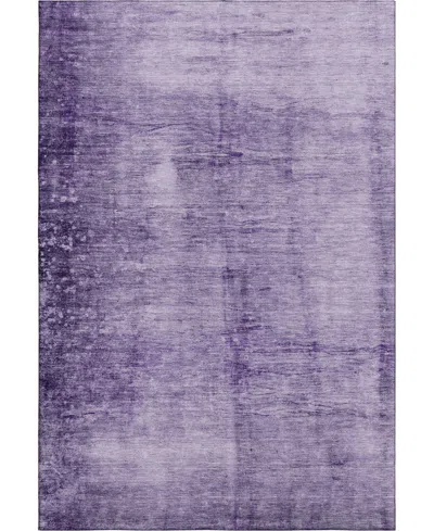 Addison Mayfield Amf1884 2'6" X 3'10" Area Rug In Purple