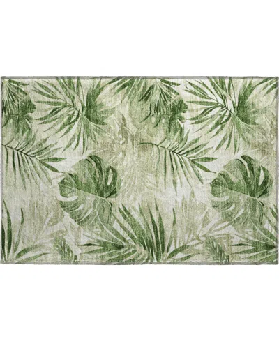 Addison Mayfield Amf1886 1'8" X 2'6" Area Rug In Green