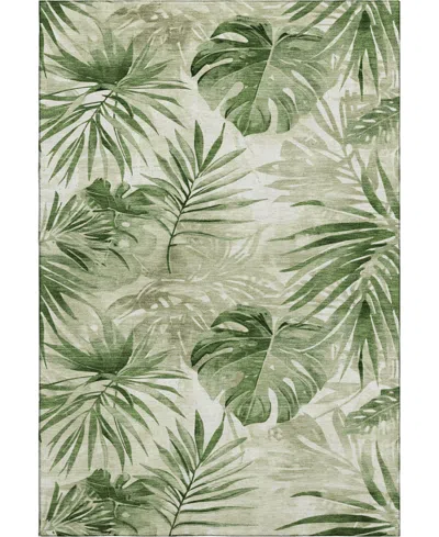 Addison Mayfield Amf1886 3' X 5' Area Rug In Green