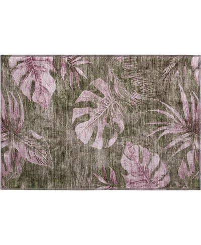 Addison Mayfield Amf1887 1'8" X 2'6" Area Rug In Brown