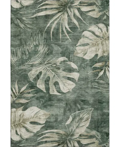 Addison Mayfield Amf1887 3' X 5' Area Rug In Green