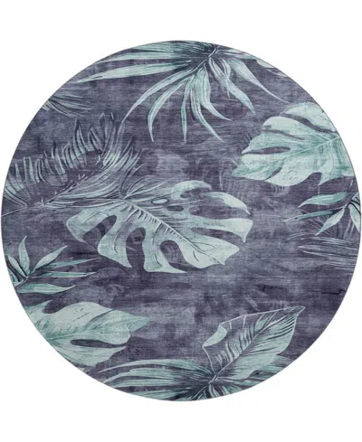Addison Mayfield Amf1887 8' X 8' Round Area Rug In Multi