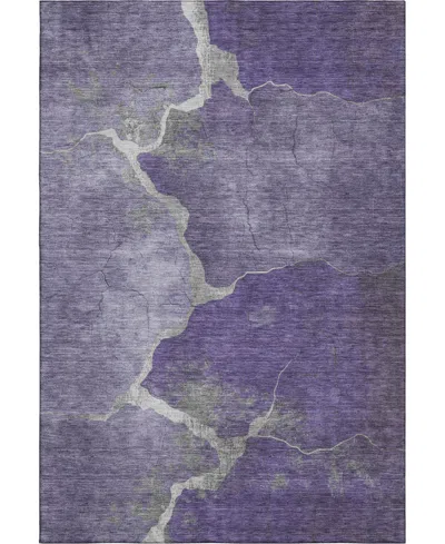 Addison Mayfield Amf1889 2'6" X 3'10" Area Rug In Purple
