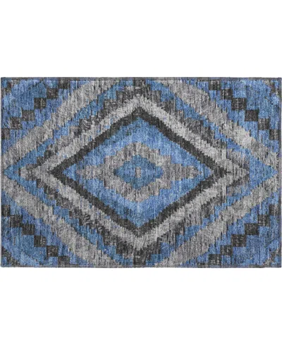 Addison Mayfield Amf1890 1'8" X 2'6" Area Rug In Blue