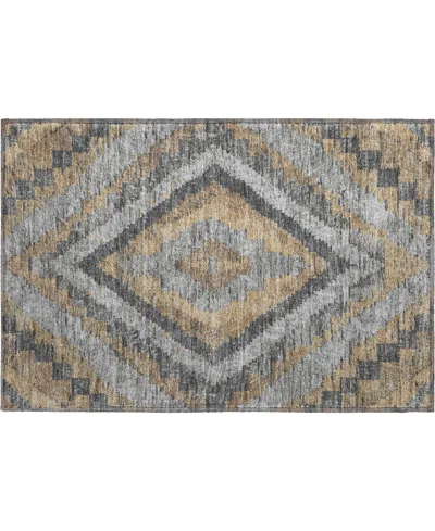 Addison Mayfield Amf1890 1'8" X 2'6" Area Rug In Brown