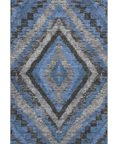 Addison Mayfield Amf1890 3' X 5' Area Rug In Blue