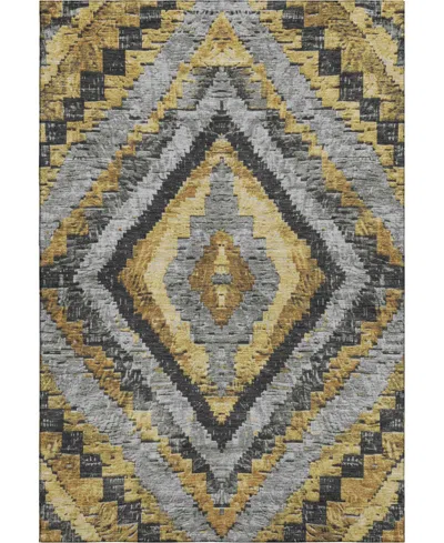 Addison Mayfield Amf1890 3' X 5' Area Rug In Brown