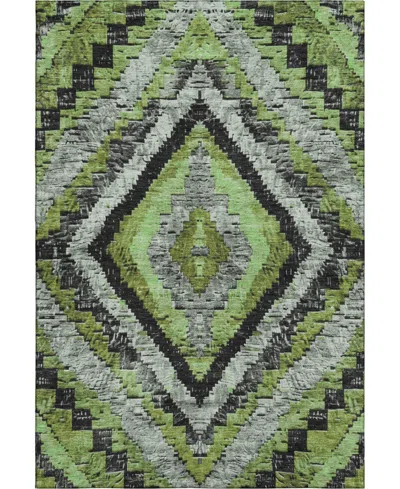 Addison Mayfield Amf1890 3' X 5' Area Rug In Green