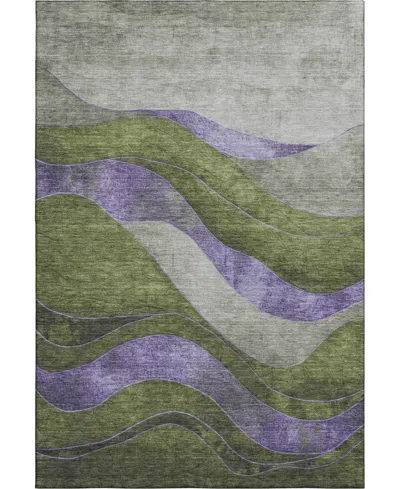 Addison Mayfield Amf1892 3' X 5' Area Rug In Green