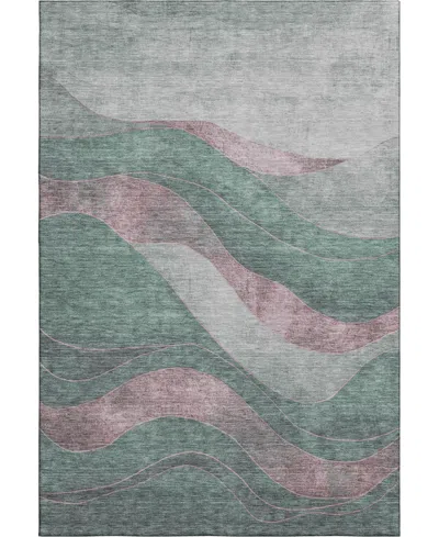 Addison Mayfield Amf1892 5' X 7'6" Area Rug In Green