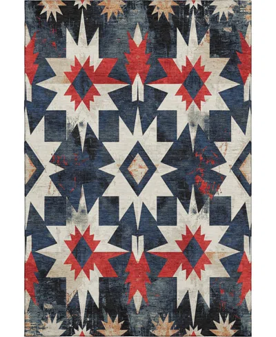 Addison Mayfield Amf1893 3' X 5' Area Rug In Blue