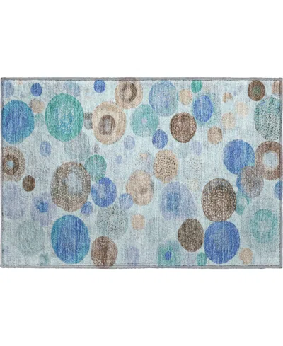 Addison Mayfield Amf1896 1'8" X 2'6" Area Rug In Blue