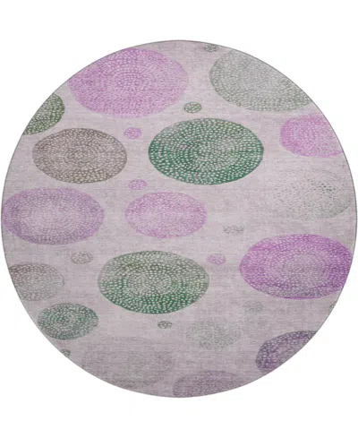 Addison Mayfield Amf1897 8' X 8' Round Area Rug In Multi