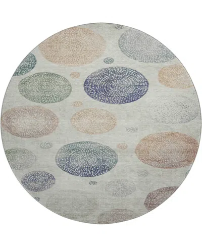 Addison Mayfield Amf1897 8' X 8' Round Area Rug In Multi