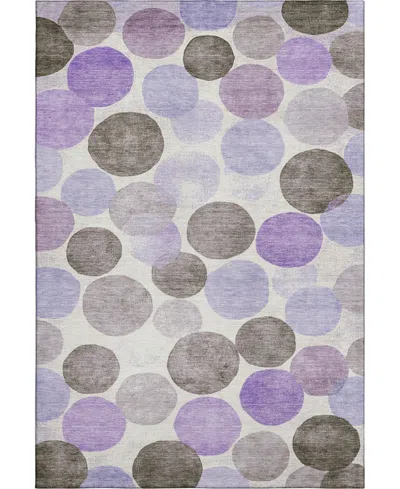 Addison Mayfield Amf1898 9' X 12' Area Rug In Purple