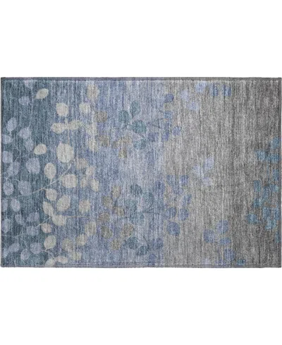 Addison Mayfield Amf1900 1'8" X 2'6" Area Rug In Blue