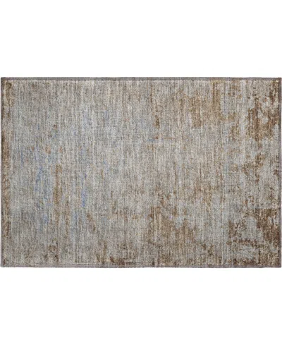 Addison Mayfield Amf1901 1'8" X 2'6" Area Rug In Brown