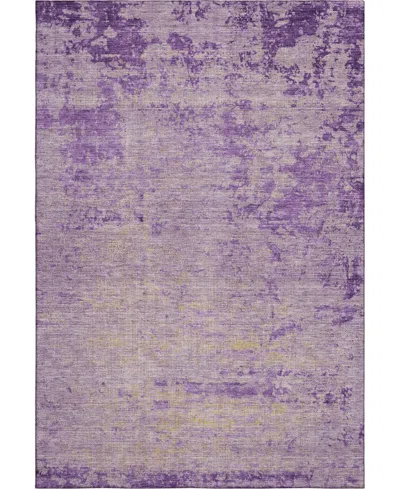 Addison Mayfield Amf1901 8' X 10' Area Rug In Purple