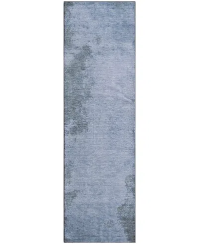 Addison Mayfield Amf1902 2'3" X 7'6" Runner Area Rug In Blue