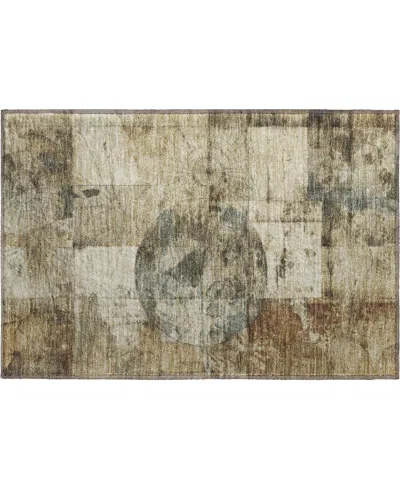Addison Mayfield Amf1905 1'8" X 2'6" Area Rug In Green