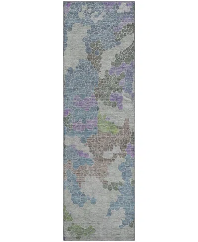 Addison Mayfield Amf1906 2'3" X 7'6" Runner Area Rug In Blue
