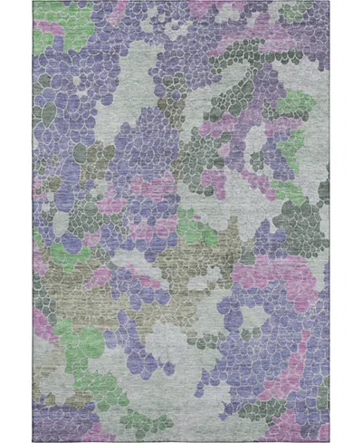 Addison Mayfield Amf1906 5' X 7'6" Area Rug In Purple