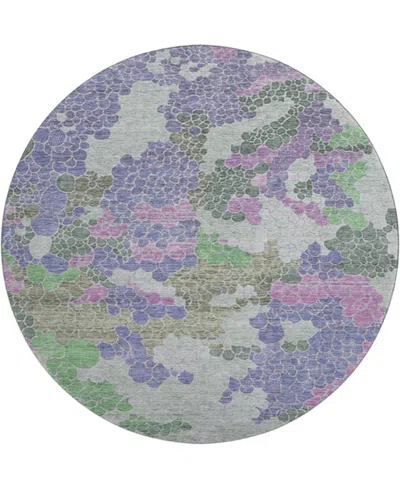 Addison Mayfield Amf1906 8' X 8' Round Area Rug In Multi