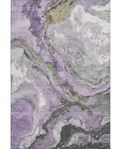 Addison Mayfield Amf1908 10' X 14' Area Rug In Purple