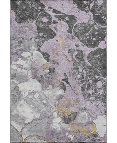 Addison Mayfield Amf1909 2'6" X 3'10" Area Rug In Purple