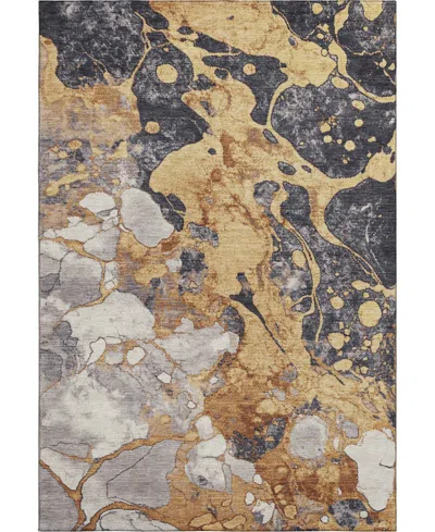 Addison Mayfield Amf1909 9' X 12' Area Rug In Gold