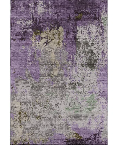 Addison Mayfield Amf1911 2'6" X 3'10" Area Rug In Purple