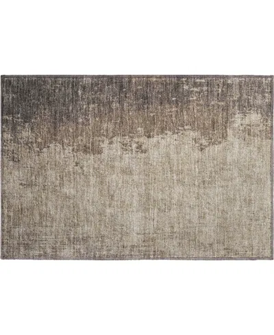 Addison Mayfield Amf1912 1'8" X 2'6" Area Rug In Brown