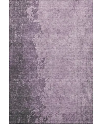 Addison Mayfield Amf1912 3' X 5' Area Rug In Purple