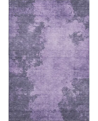 Addison Mayfield Amf1913 3' X 5' Area Rug In Purple