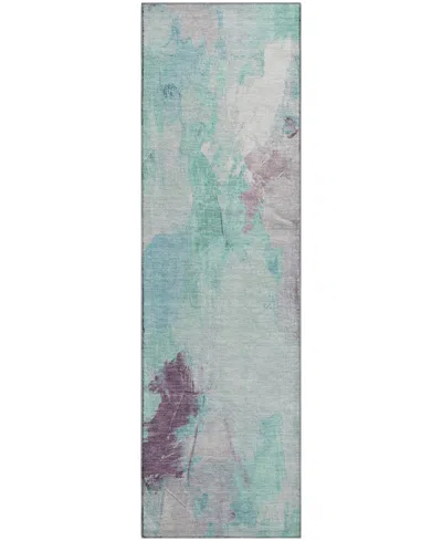 Addison Mayfield Amf1914 2'3" X 7'6" Runner Area Rug In Blue