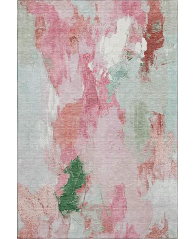 Addison Mayfield Amf1914 3' X 5' Area Rug In Pink