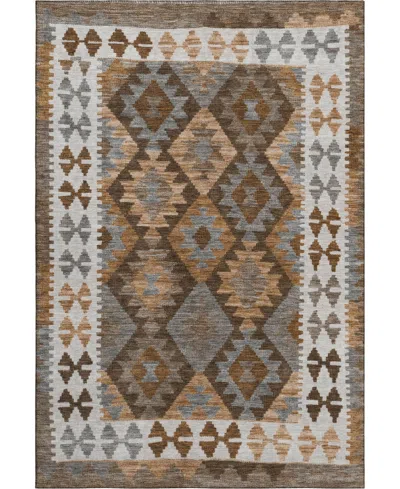 Addison Mayfield Amf1915 3'x5' Area Rug In Brown