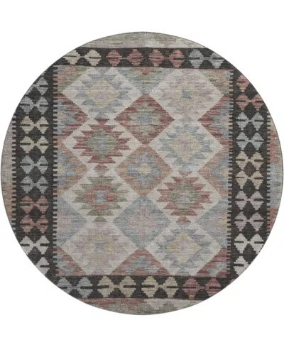 Addison Mayfield Amf1915 8'x8' Round In Brown